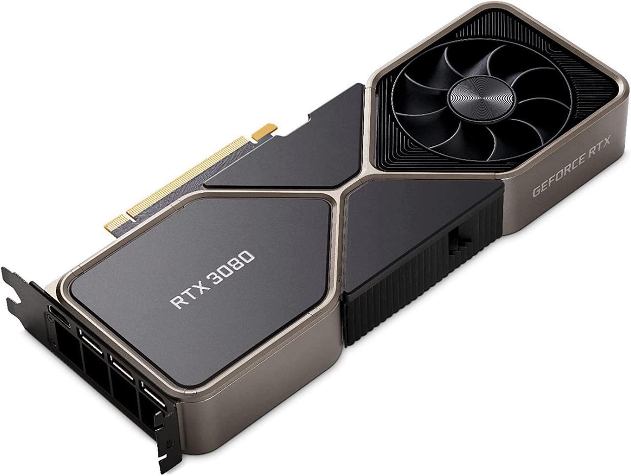 Main image of NVIDIA GeForce RTX 3080 Founders Edition 10GB GDDR6 3080 FE Video Graphic Card GPU