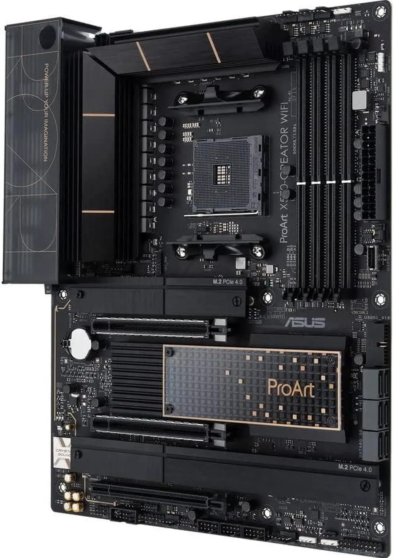 Alt view image 2 of 3 - ASUS PROART X570-CREATOR WIFI AMD Socket AMD X570 ATX M.2 Desktop Motherboard A