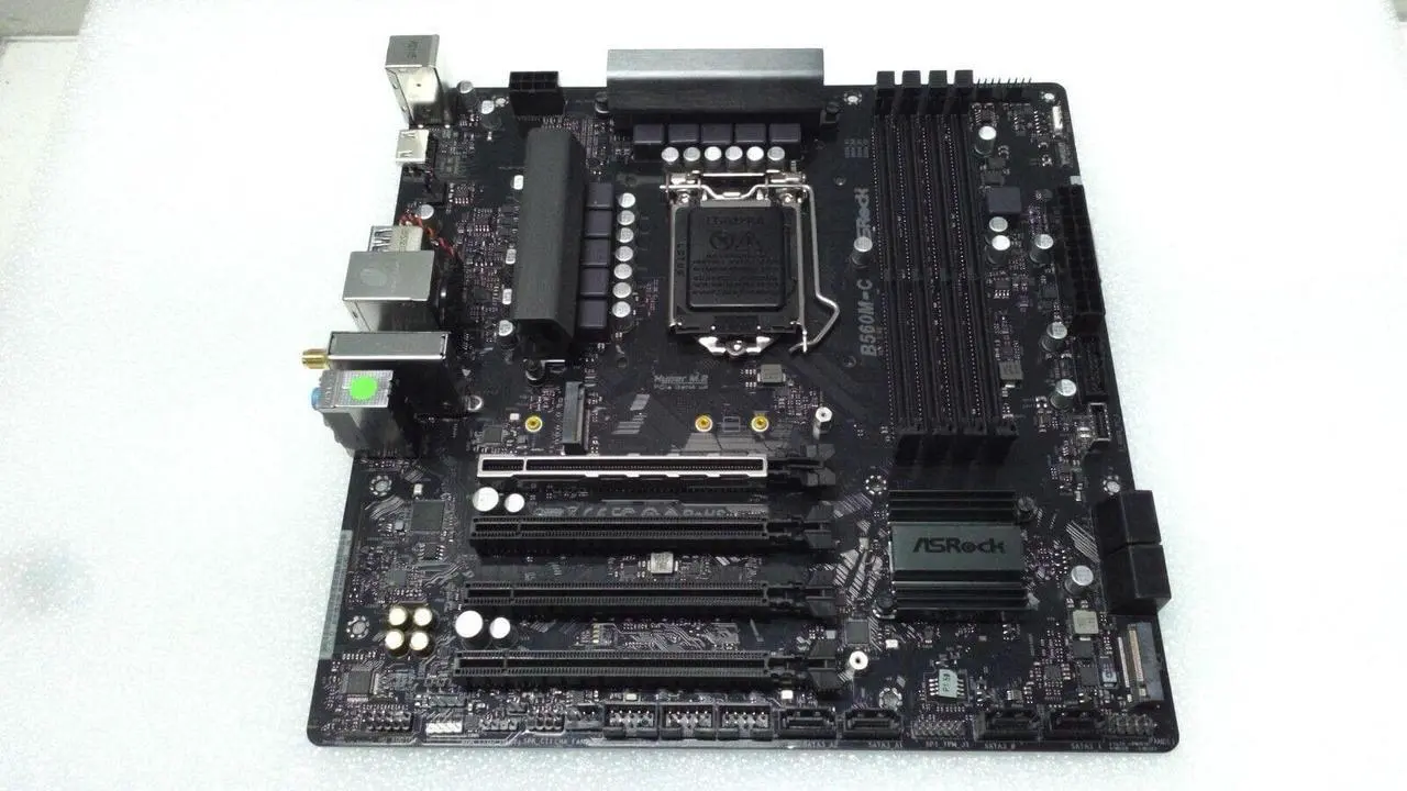 Main image of ASRock B560M-C LGA 1200 Intel B560 MicroATX M.2 Desktop Motherboard B