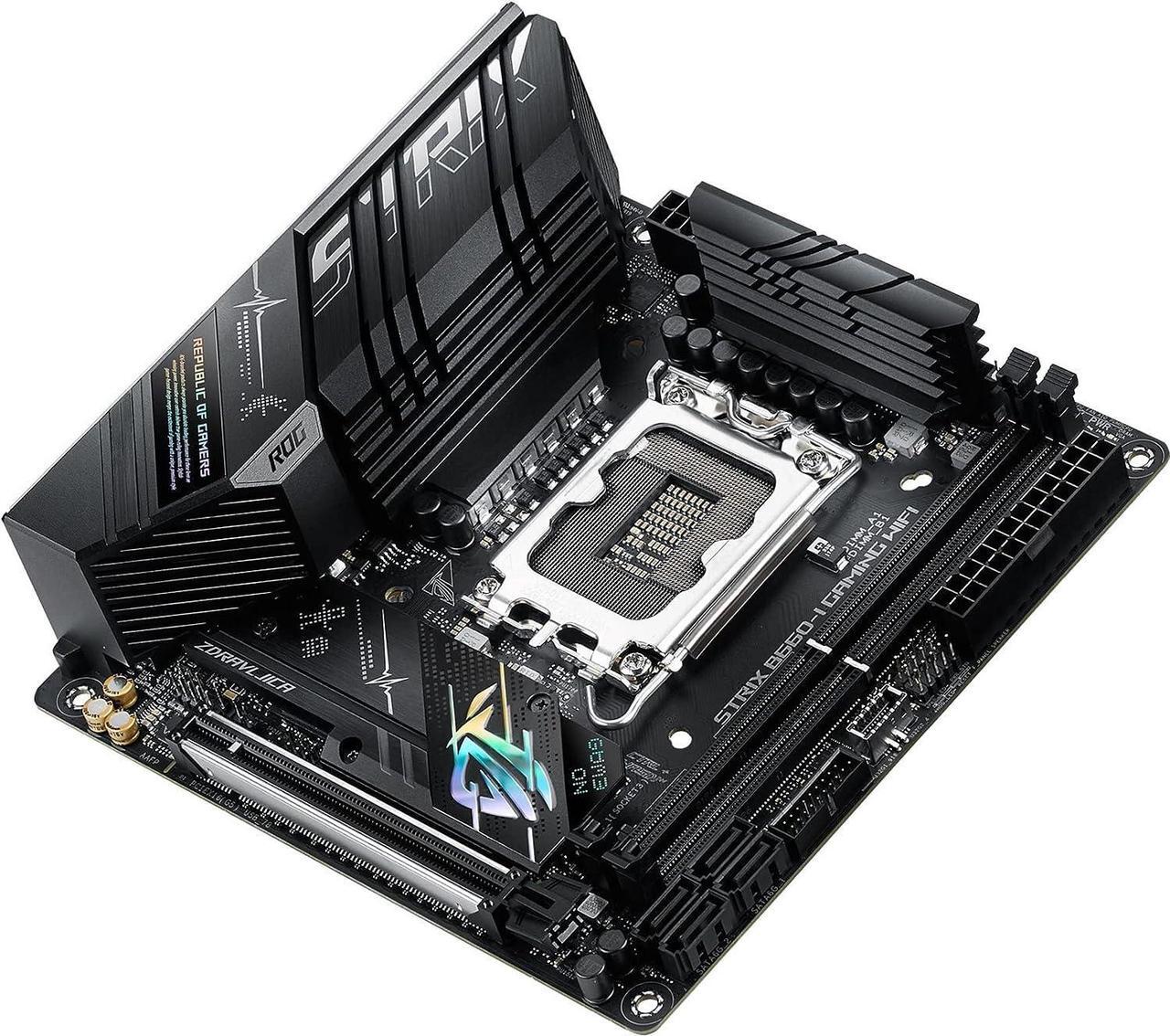 Alt view image 3 of 4 - ASUS ROG STRIX B660-I GAMING WIFI Intel LGA 1700 B660 MicroATX Desktop Motherboard A