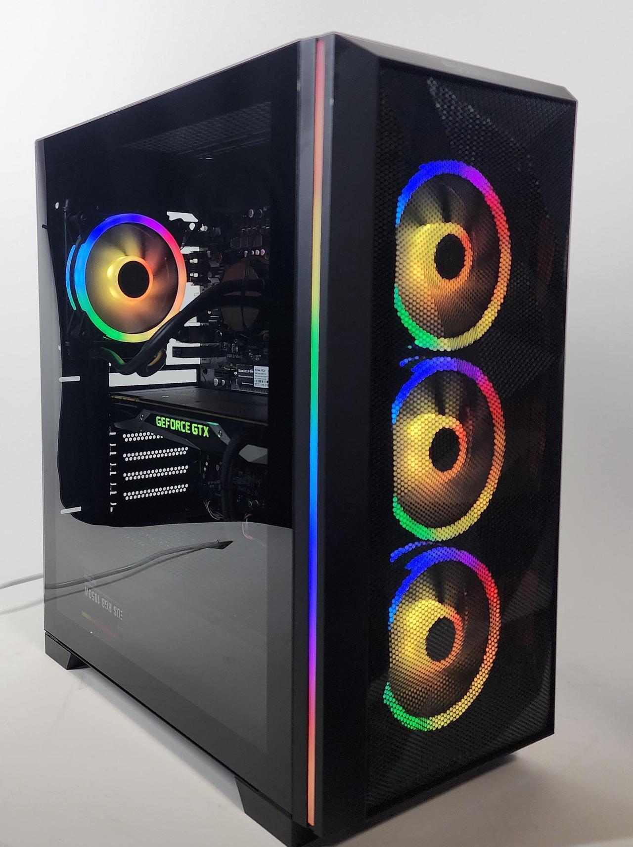Main image of Gaming PC i7-8700K 16GB RAM 512GB SSD GTX 1080 8GB Windows 11 Computer