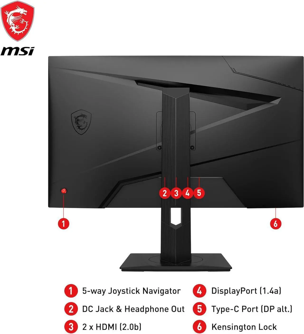 Alt view image 4 of 4 - MSI Gaming 27" IPS LED WQHD 2560x1440 240hz 1ms G274QPX Gaming Monitor