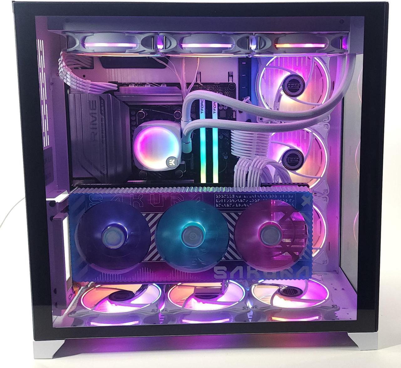 Alt view image 6 of 6 - Gaming PC - Ryzen 7 7800X3D 5.0GHz - AMD RX 7900 XTX 24GB - 32GB DDR5 RAM - 1TB NVME M.2 SSD (Solid State Drive) - 1000W 80+ Gold PSU - Wi-Fi - Desktop Computer