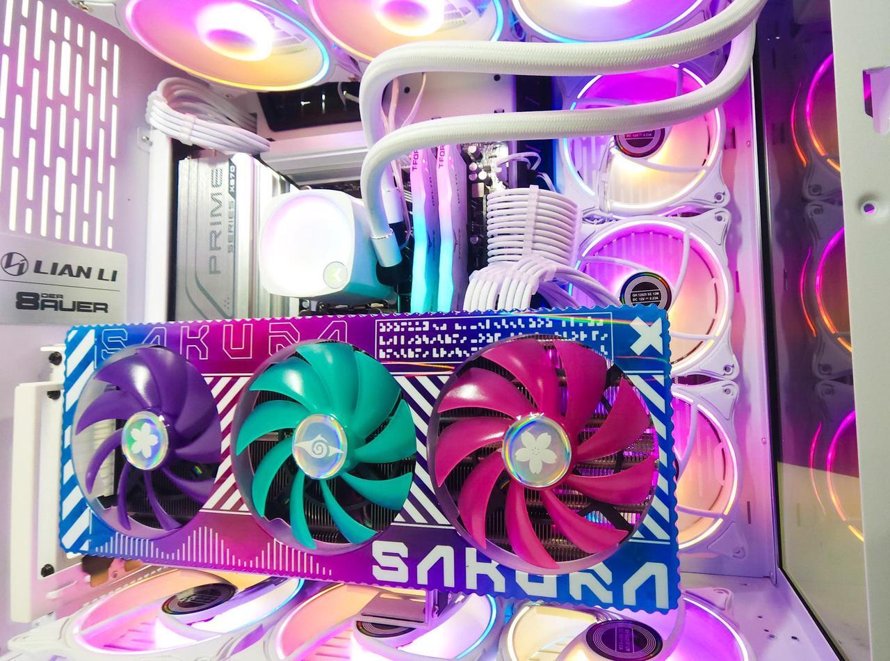 Alt view image 5 of 6 - Gaming PC - Ryzen 7 7800X3D 5.0GHz - AMD RX 7900 XTX 24GB - 32GB DDR5 RAM - 1TB NVME M.2 SSD (Solid State Drive) - 1000W 80+ Gold PSU - Wi-Fi - Desktop Computer