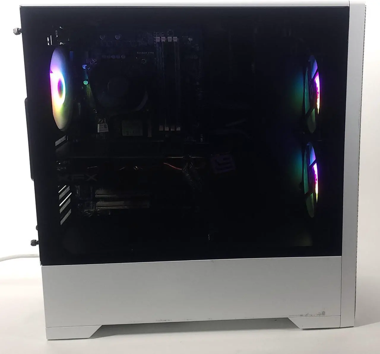 Alt view image 5 of 6 - Gaming PC i7-3770 16GB RAM 128GB SSD RX 580 8GB Windows 11 Computer