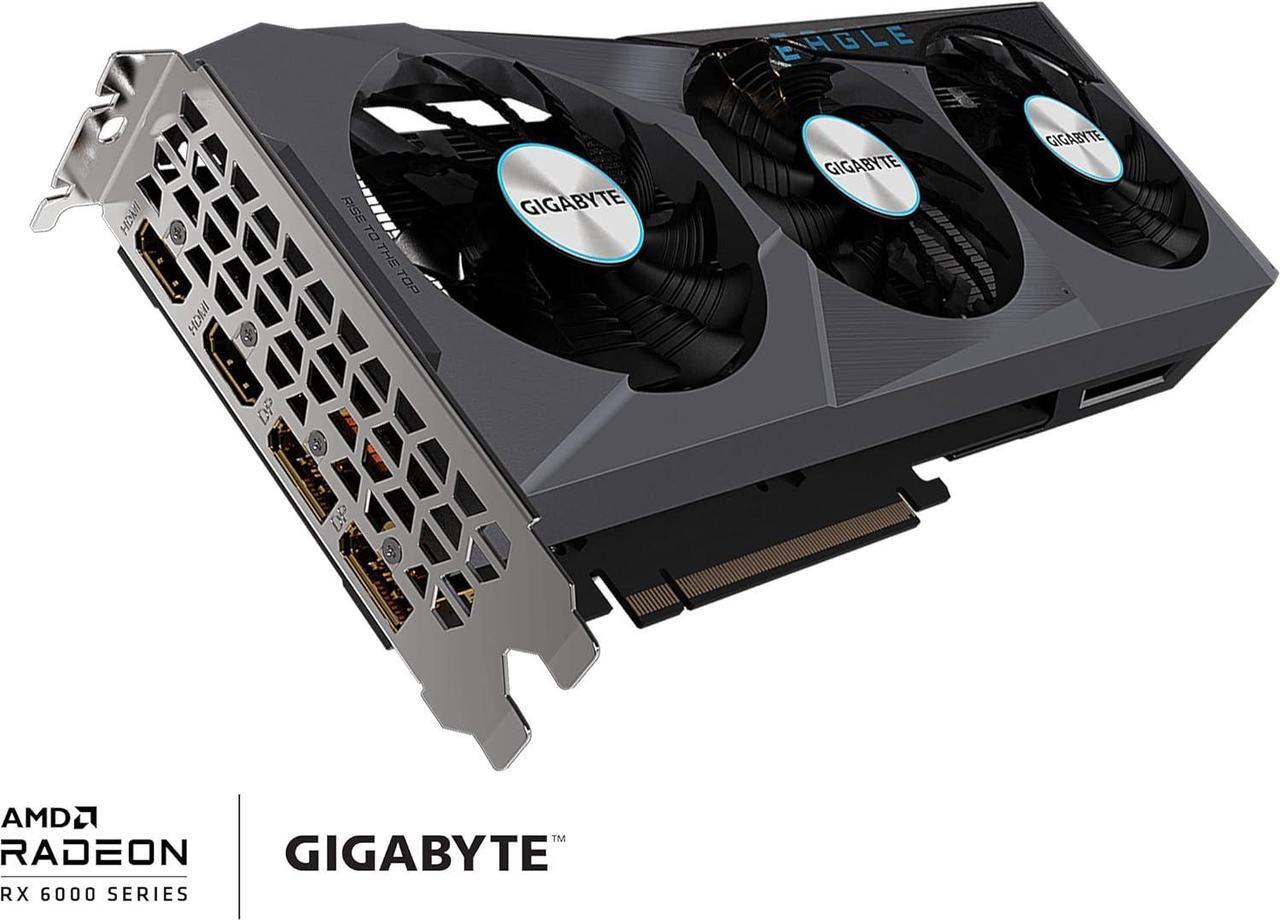 Alt view image 3 of 4 - GIGABYTE Radeon RX 6600 XT Eagle 8GB GDDR6 GV-R66XTEAGLE-8GD Video Graphic Card GPU