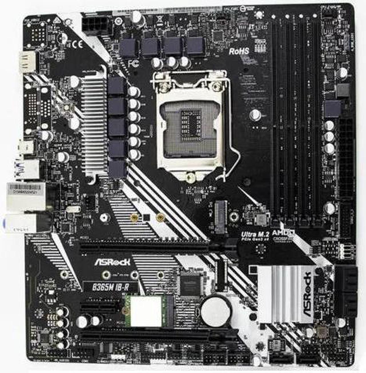 Main image of ASRock B365M IB-R Intel LGA 1151 B365 MicroATX M.2 Desktop Motherboard A