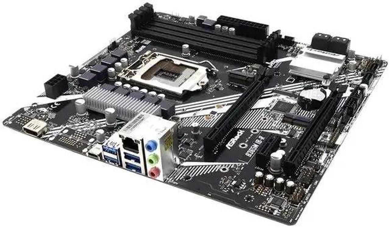 Refurbished: ASRock B365M IB-R Intel LGA 1151 B365 MicroATX M.2 Desktop ...