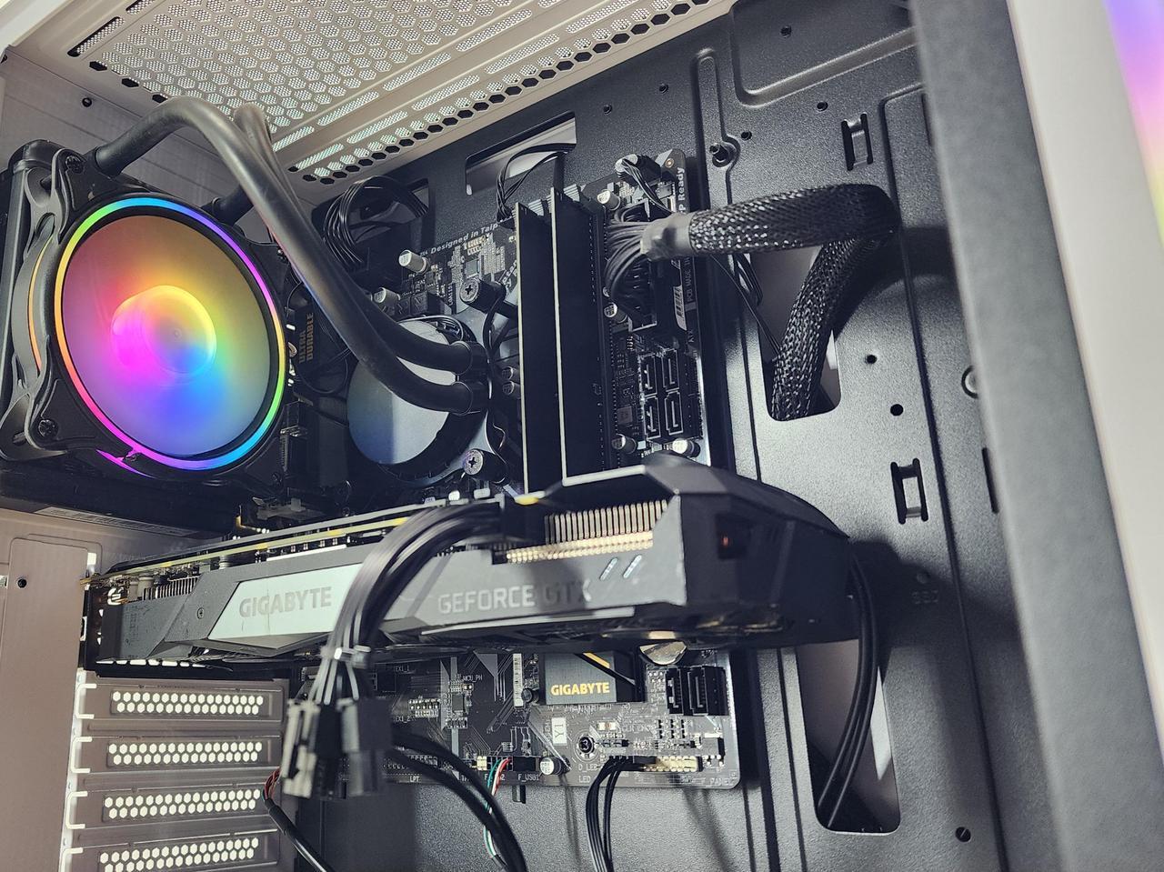 Alt view image 2 of 7 - Gaming PC i5-9400F 16GB RAM 500GB SSD GTX 1660 SUPER 6GB Windows 11 Computer