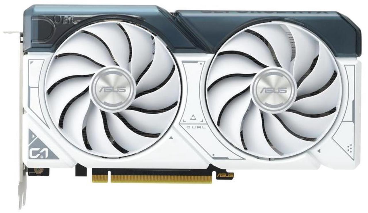 Main image of ASUS GeForce RTX 4060 Ti 8GB Dual White OC GDDR6 Video Graphics Card GPU