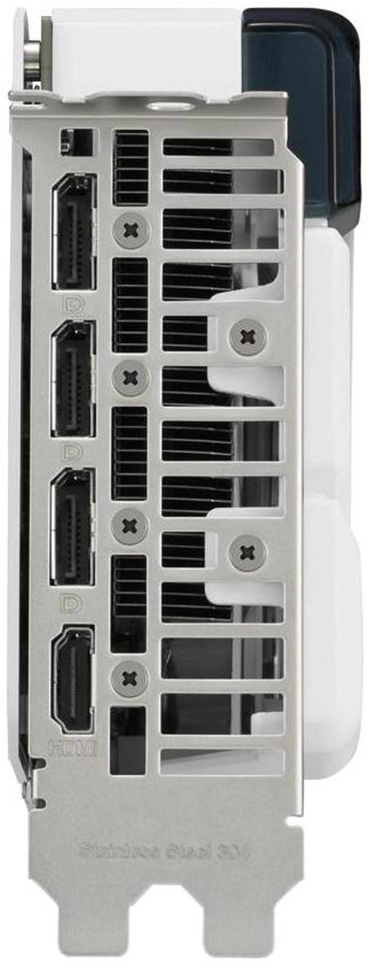Alt view image 4 of 4 - ASUS GeForce RTX 4060 Ti 8GB Dual White OC GDDR6 Video Graphics Card GPU