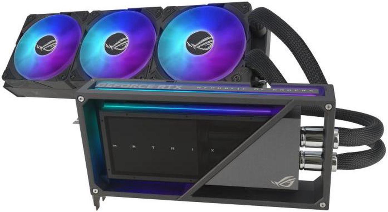 Alt view image 2 of 4 - ASUS ROG Matrix Platinum GeForce RTX 4090 24GB GDDR6X Video Graphics Card