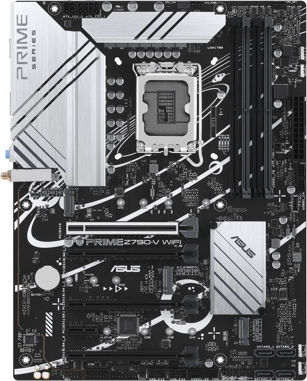 Main image of ASUS PRIME Z790-V WIFI Intel Z790 LGA 1700 ATX Desktop Motherboard