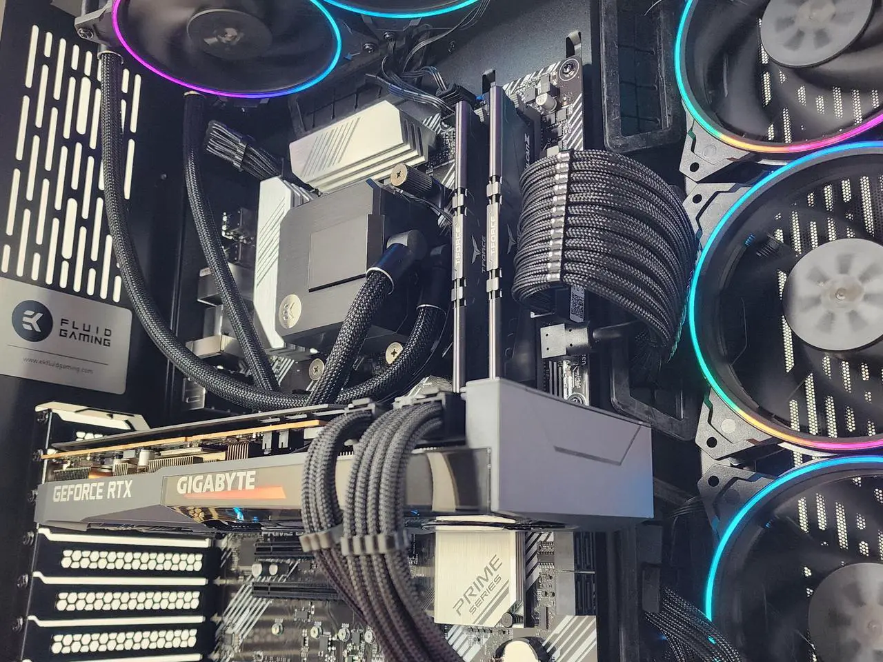 Alt view image 2 of 7 - Gaming PC Ryzen 7 3700X 32GB RAM 1TB SSD RTX 3070 8GB Windows 11 Computer