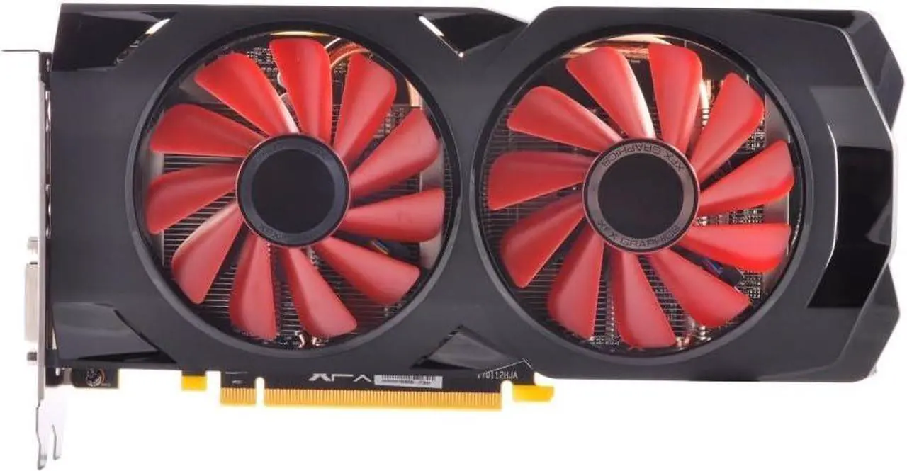 Alt view image 14 of 16 - XFX Radeon RX 580 8GB DDR5 PCI Express 3.0 CrossFireX Support Graphics Card RX-580P8DFD6