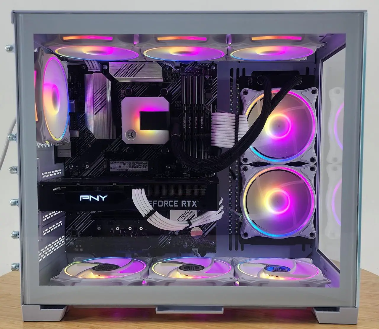 Alt view image 4 of 7 - Gaming PC Ryzen 7 3700X 32GB RAM 1TB SSD RTX 3060 8GB Windows 11 Computer