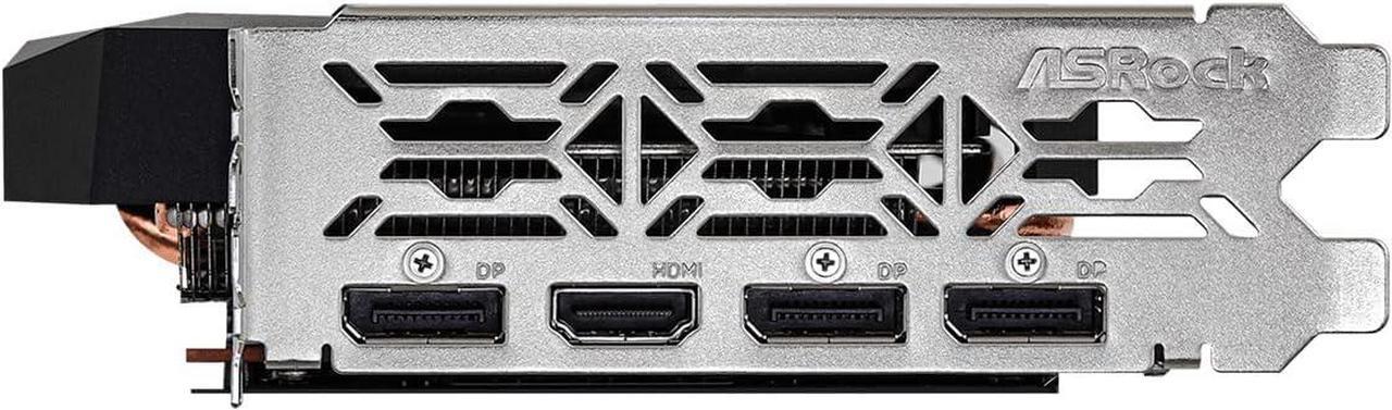 Alt view image 5 of 5 - ASRock Radeon RX 6600 Challenger D 8GB GDDR6 PCI Express 4.0 Video Card RX6600 CLD 8G