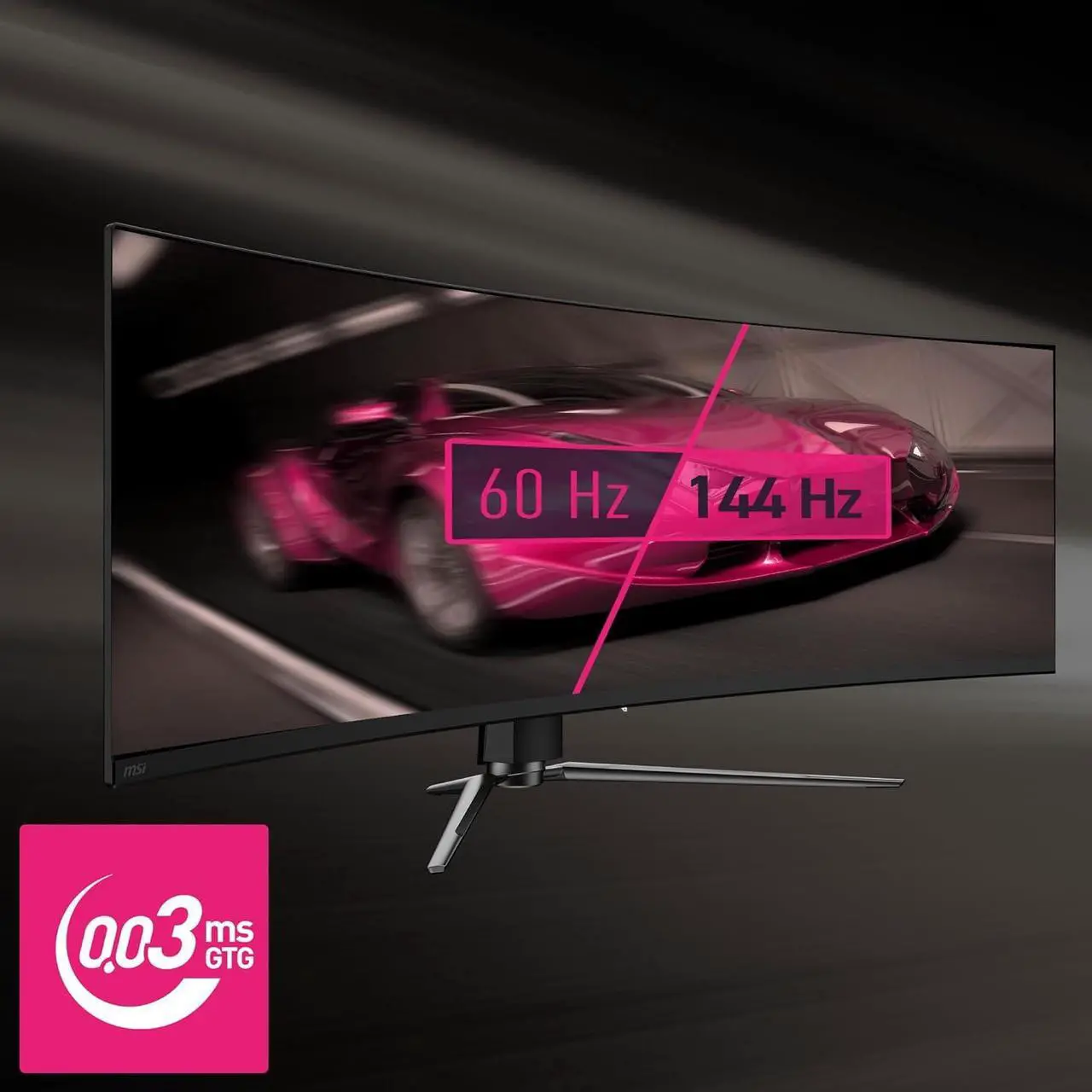 Alt view image 3 of 4 - MSI MPG 491CQP QD-OLED QD-OLED 49 in 144 Hz 5120 x 1440 Curved (Gaming Monitor)