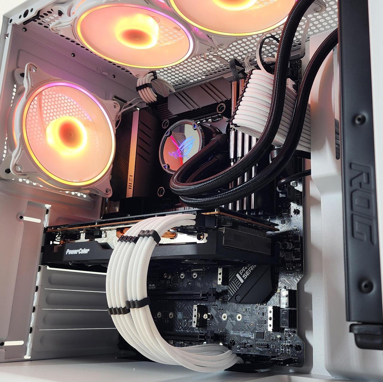Alt view image 2 of 7 - Gaming PC i5-13600KF 32GB RAM 1TB SSD RX 6700 XT 12GB Windows 11 Computer