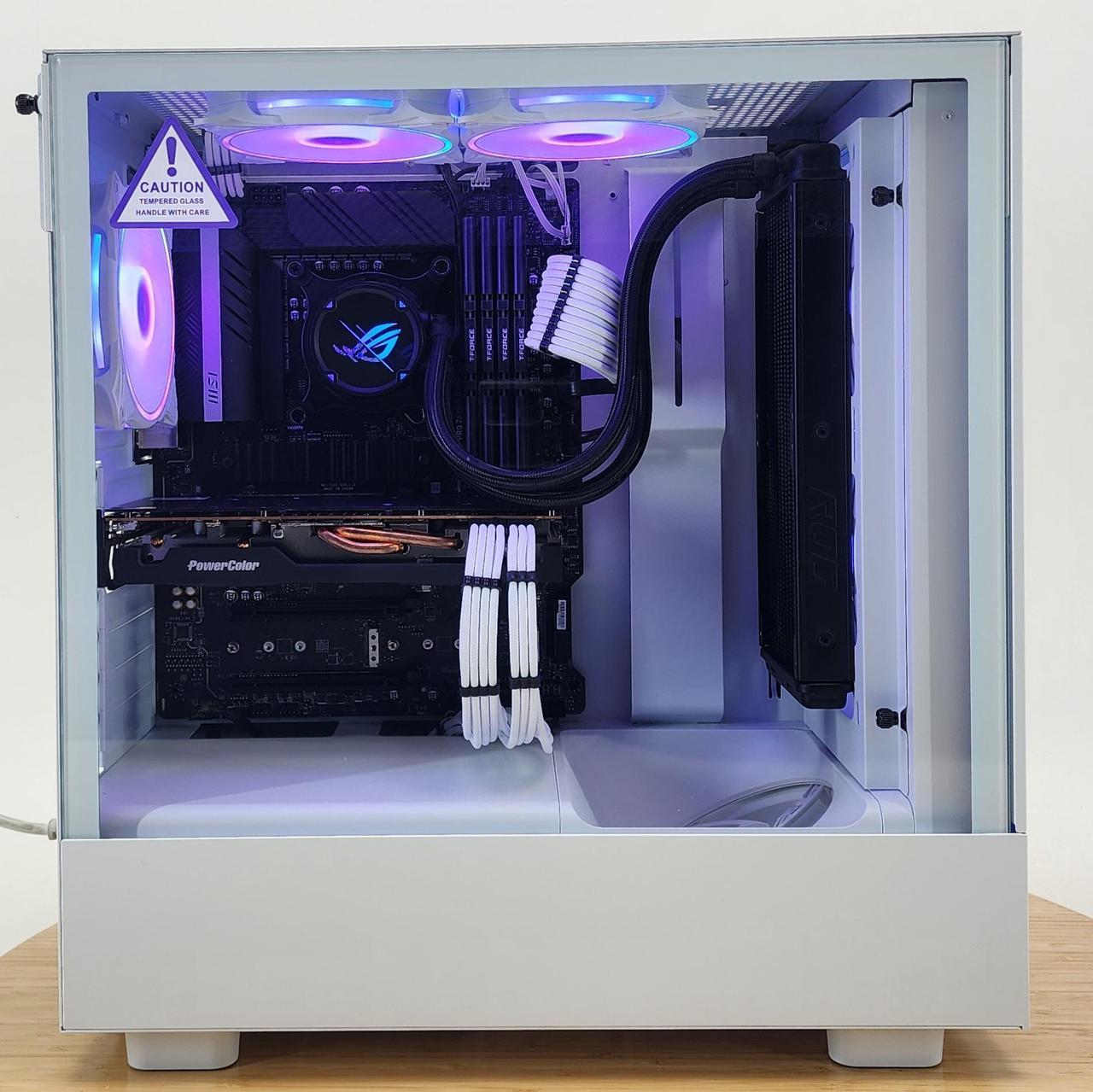 Alt view image 4 of 7 - Gaming PC i5-13600KF 32GB RAM 1TB SSD RX 6700 XT 12GB Windows 11 Computer