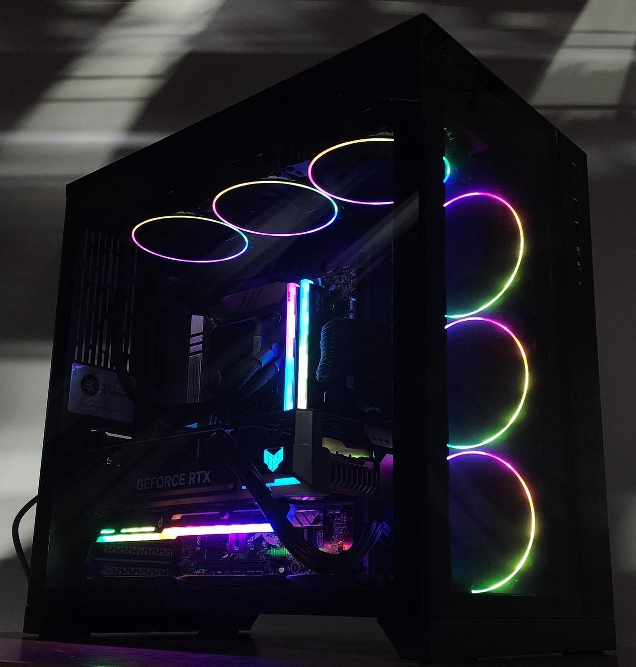 Alt view image 3 of 7 - Gaming PC i9-14900K 32GB RAM 2TB SSD RTX 4070 Ti 12GB Windows 11 Computer