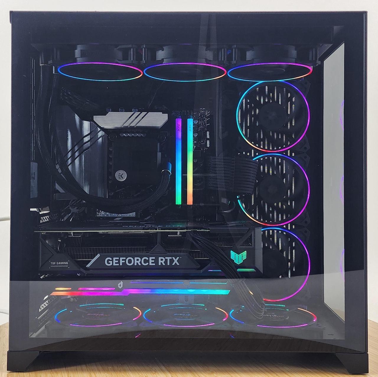 Alt view image 4 of 7 - Gaming PC i9-14900K 32GB RAM 2TB SSD RTX 4070 Ti 12GB Windows 11 Computer