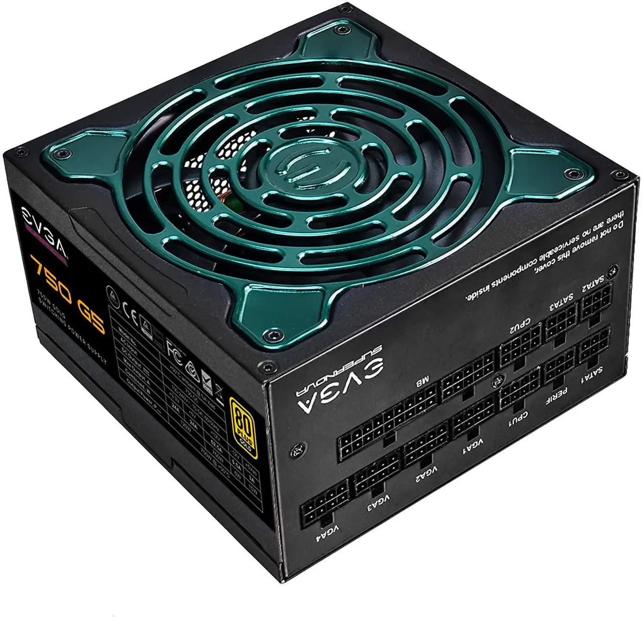 Main image of EVGA SuperNOVA 750 G5 80 Plus Gold 750W 220-G5-0750-X1