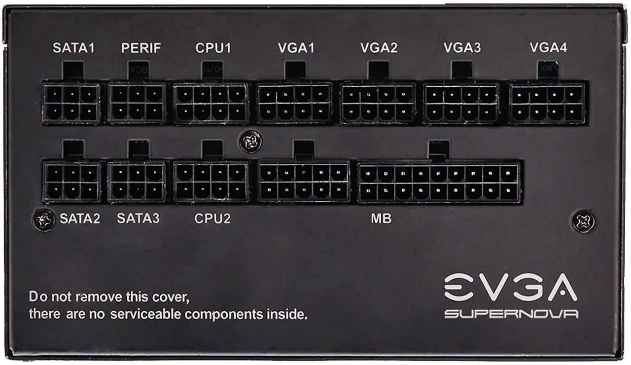 Alt view image 2 of 4 - EVGA SuperNOVA 750 G5 80 Plus Gold 750W 220-G5-0750-X1
