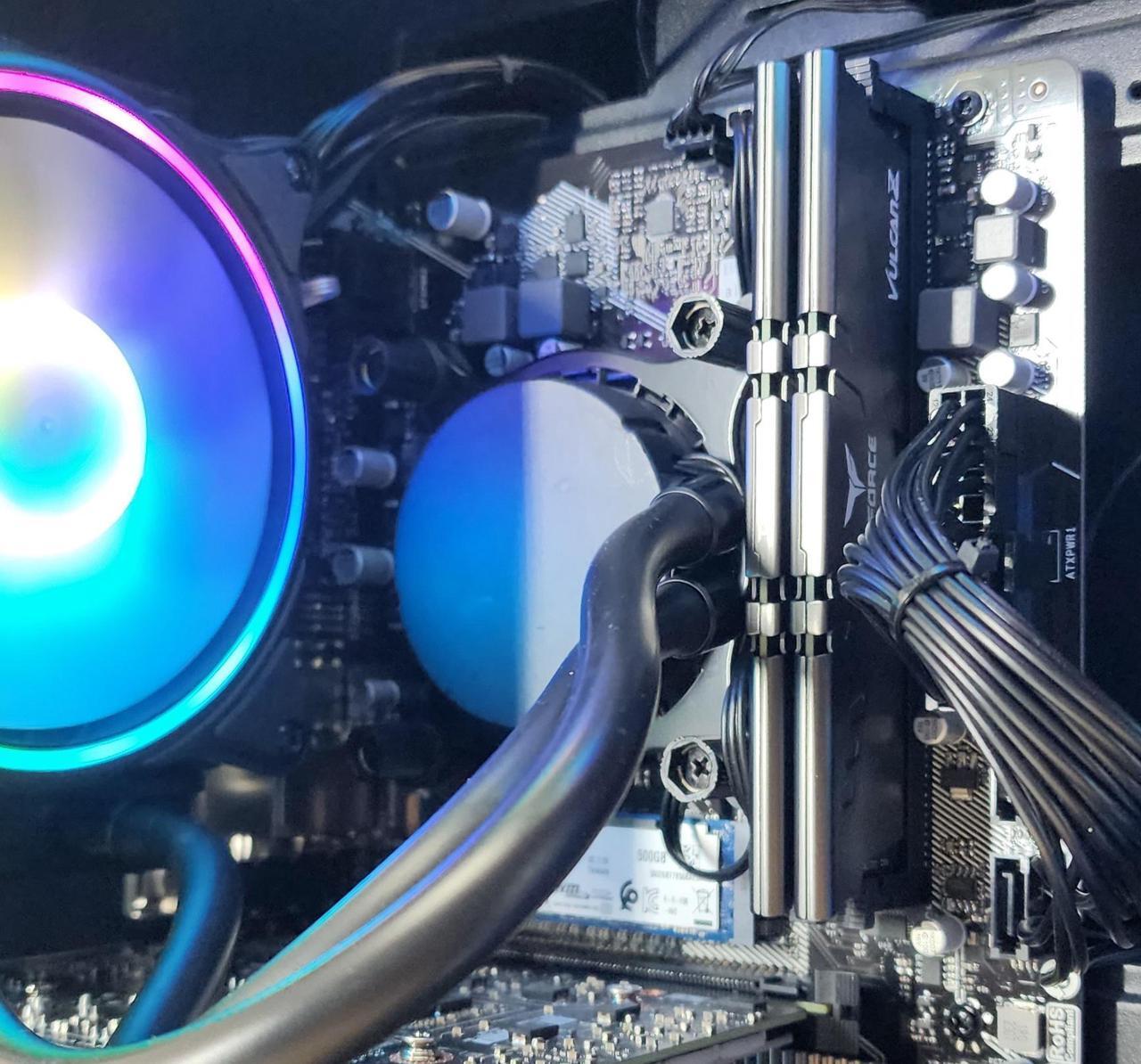 Alt view image 2 of 7 - Gaming PC i5-10400 16GB RAM 500GB SSD GTX 1660 SUPER 6GB Windows 11 Computer