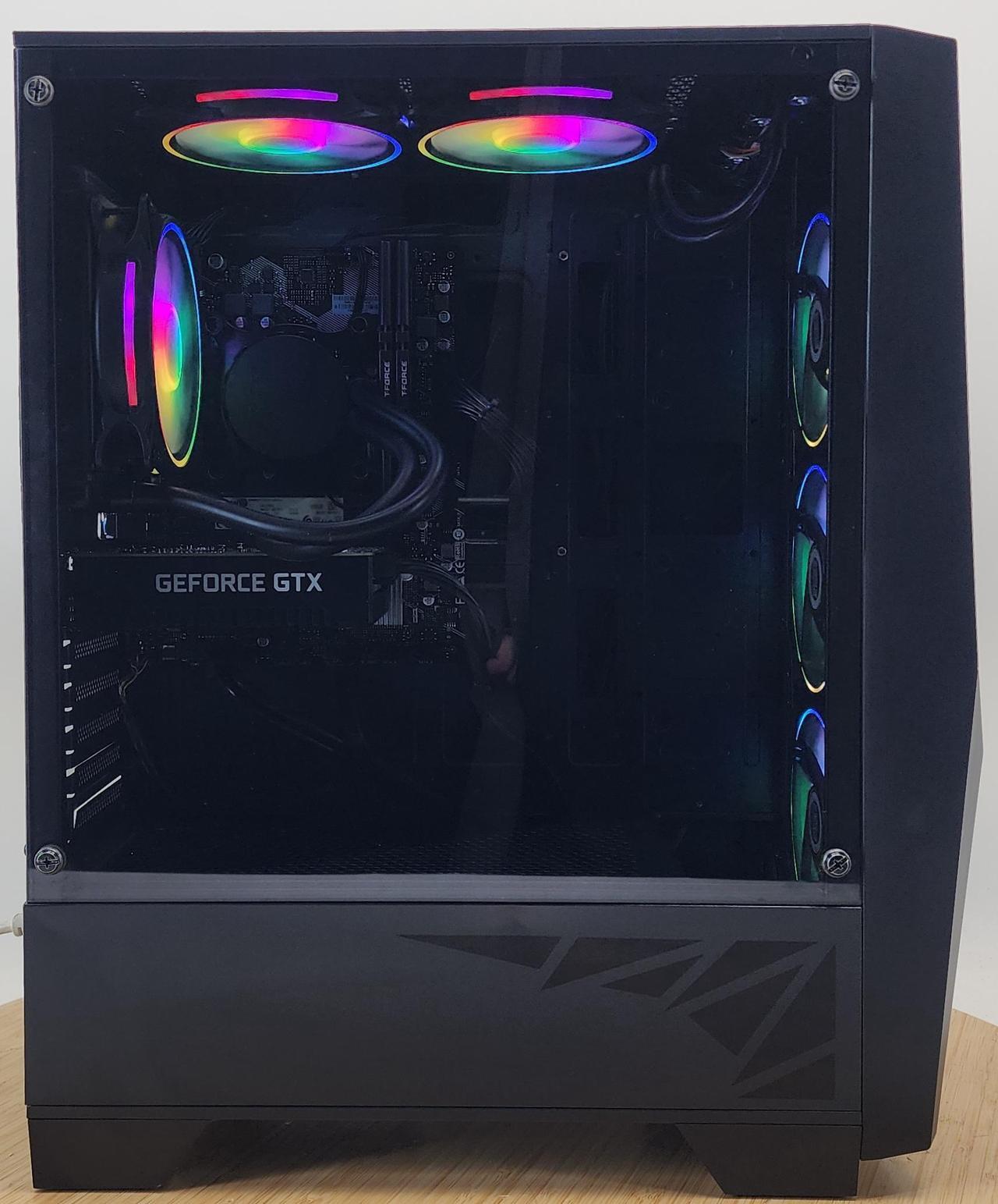 Alt view image 4 of 7 - Gaming PC i5-10400 16GB RAM 500GB SSD GTX 1660 SUPER 6GB Windows 11 Computer