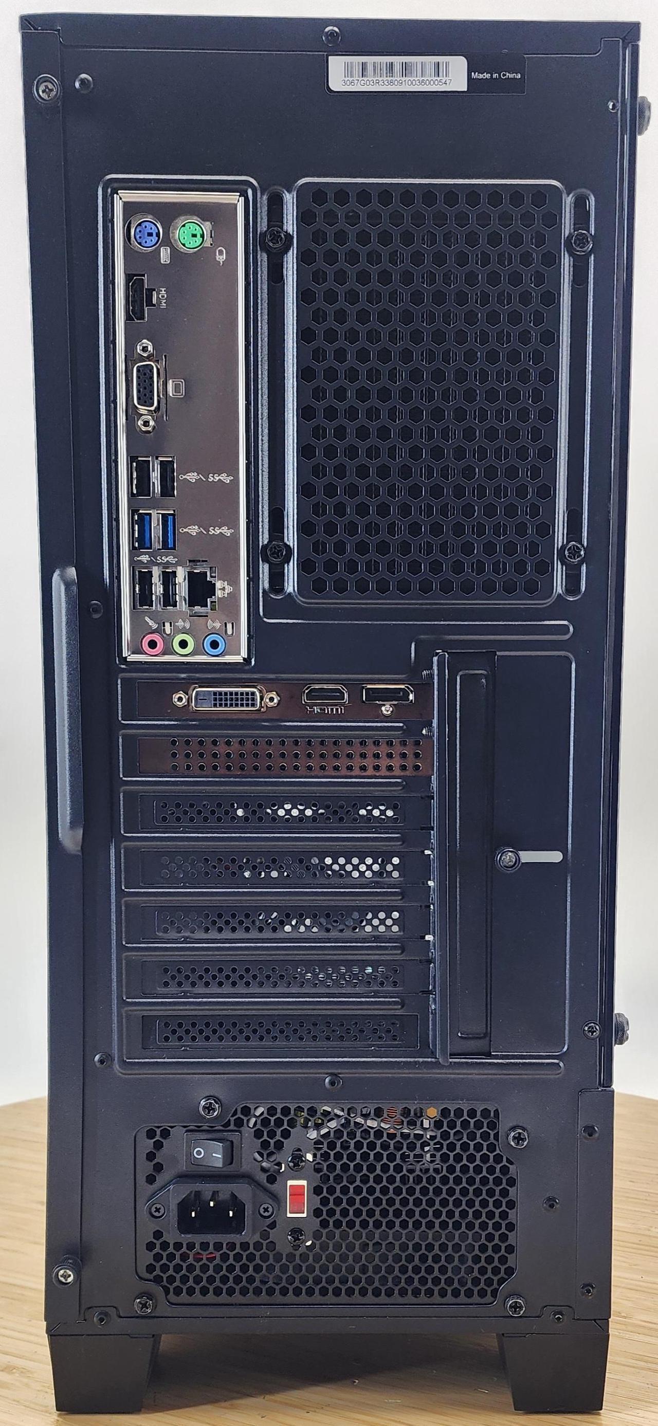 Alt view image 7 of 7 - Gaming PC i5-10400 16GB RAM 500GB SSD GTX 1660 SUPER 6GB Windows 11 Computer