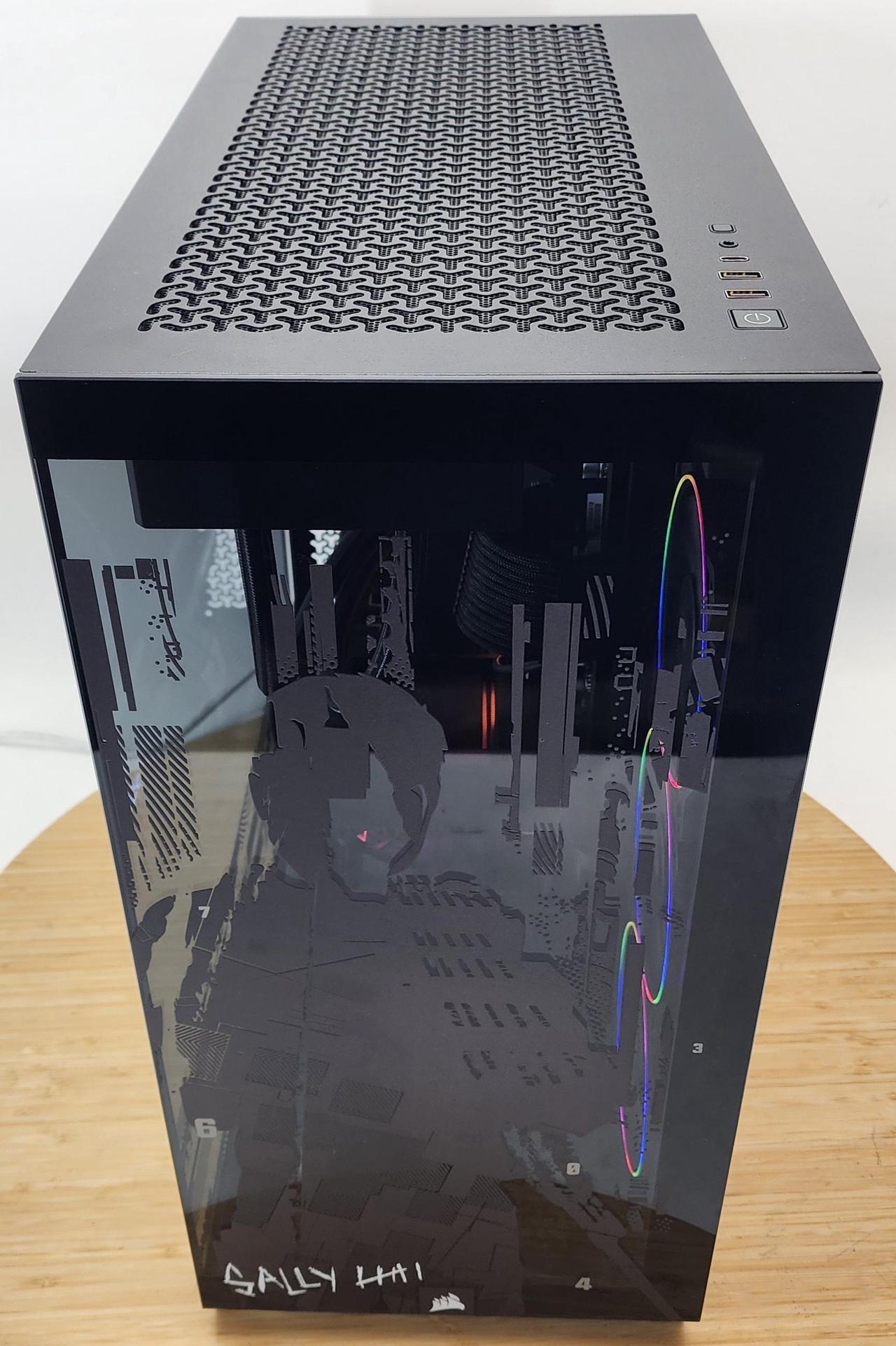 Alt view image 5 of 7 - Gaming PC Ryzen 7 7800X3D 48GB RAM 2TB SSD RX 9070 XT 16GB Windows 11 Computer