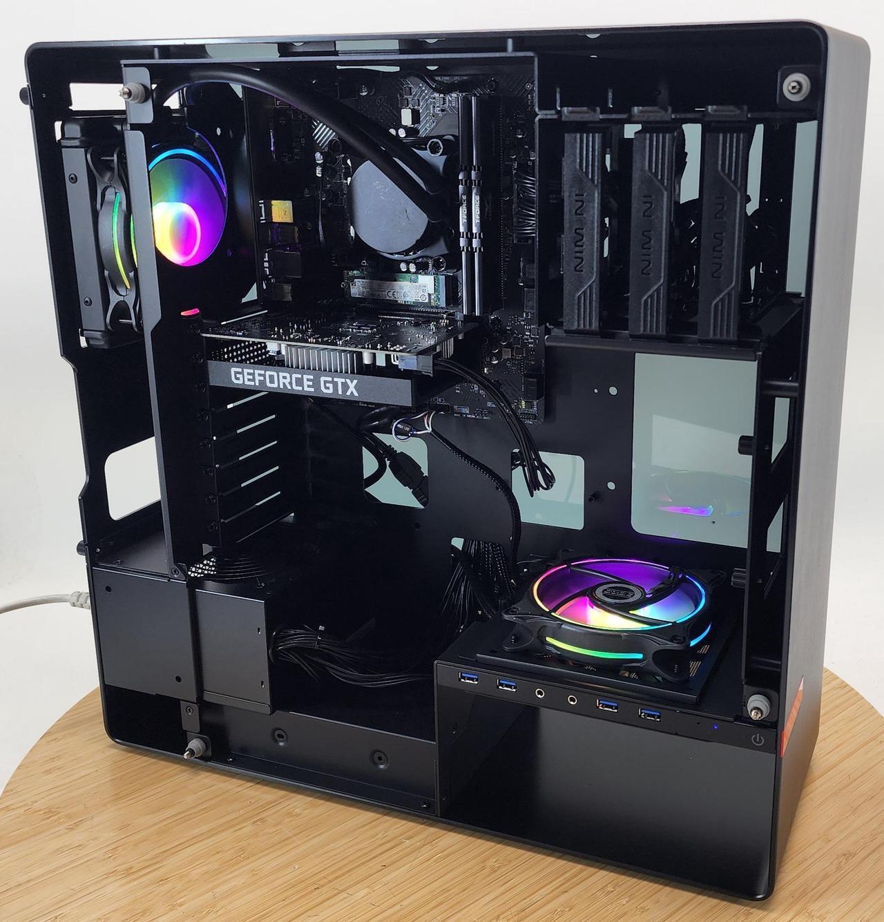 Alt view image 2 of 7 - Gaming PC i5-11400F 16GB RAM 500GB SSD GTX 1650 SUPER 4GB Windows 11 Computer