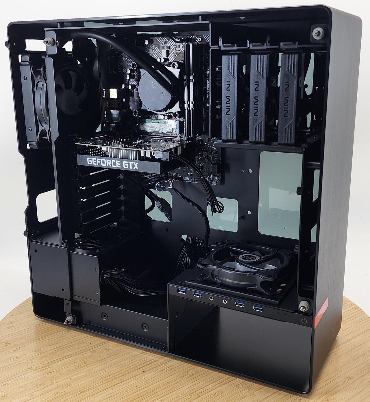 Alt view image 3 of 7 - Gaming PC i5-11400F 16GB RAM 500GB SSD GTX 1650 SUPER 4GB Windows 11 Computer