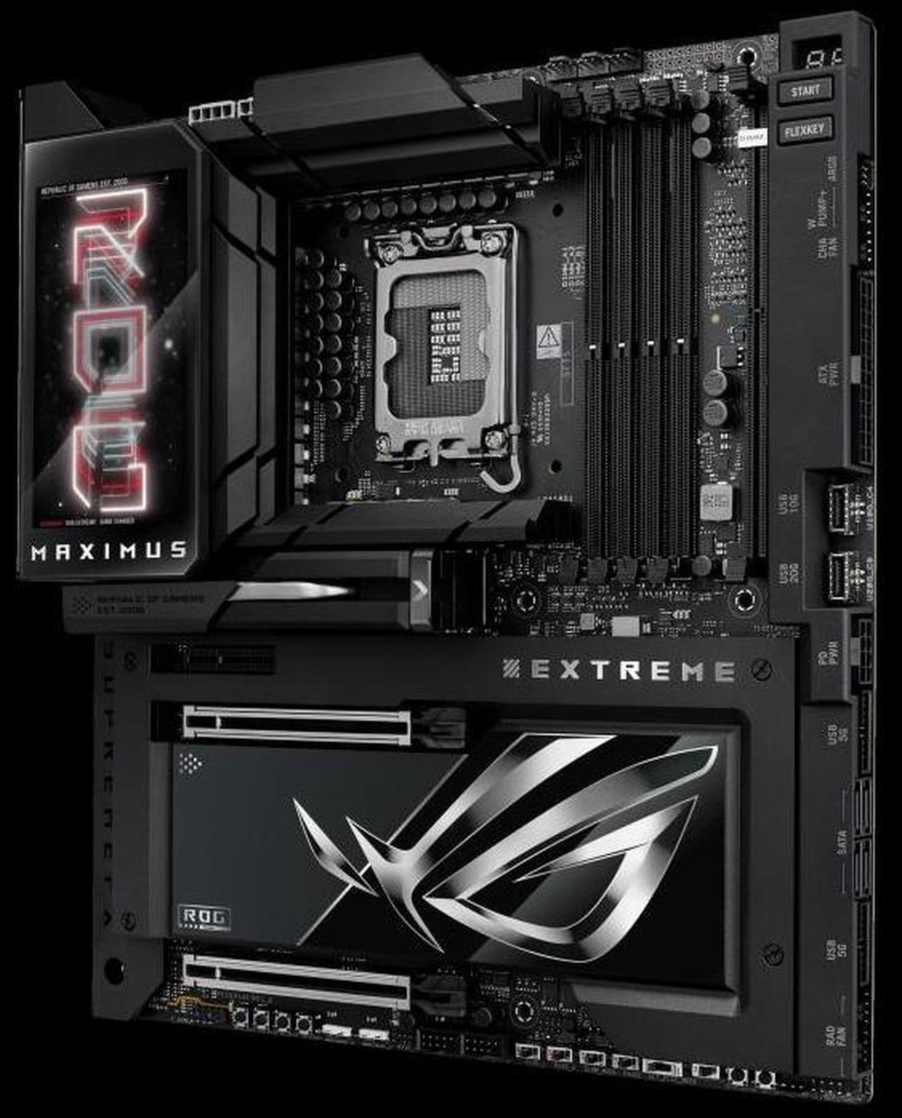 Alt view image 2 of 3 - ASUS ROG MAXIMUS Z890 EXTREME Intel Z890 LGA 1851 E-ATX Desktop Motherboard