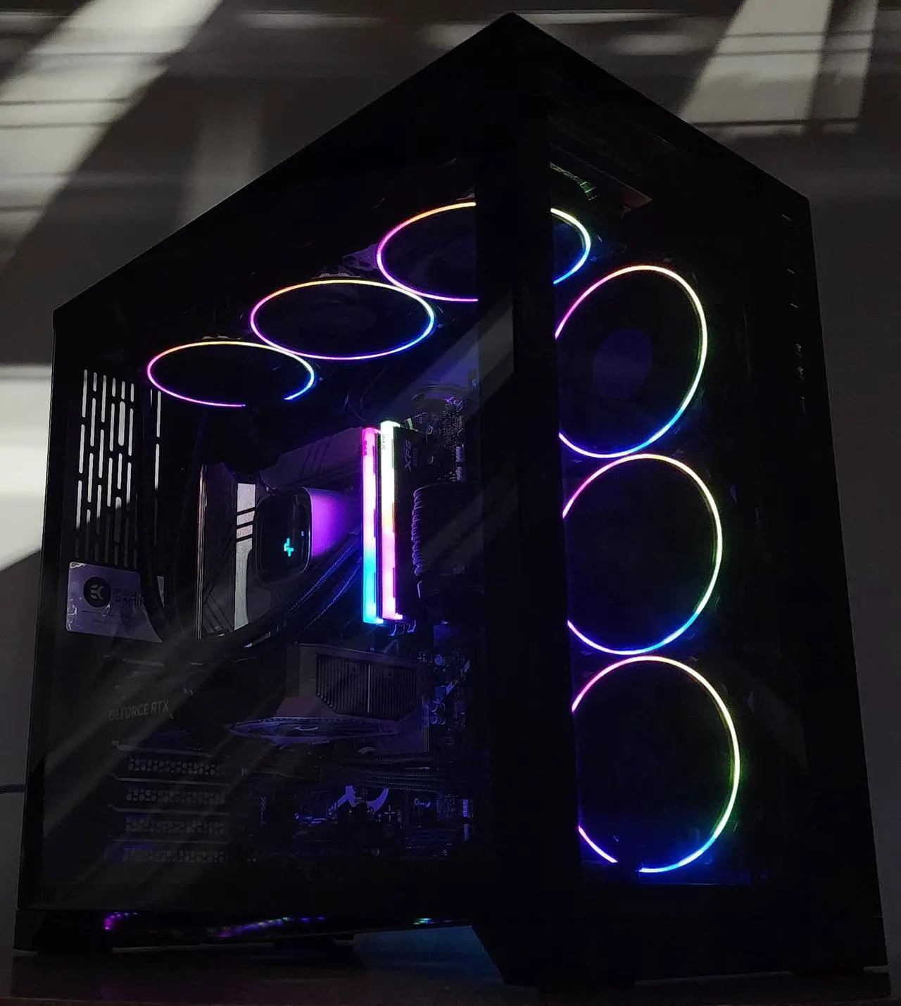 Alt view image 3 of 7 - Gaming PC i9-14900K 32GB RAM 1TB SSD RTX 5060 Ti  16GB Windows 11 Computer