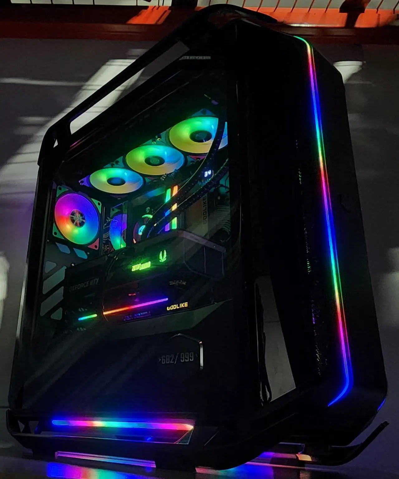 Alt view image 3 of 5 - Gaming PC Ryzen 9 9950X3D 96GB RAM 4TB SSD RTX 5090 32GB Windows 11 Computer