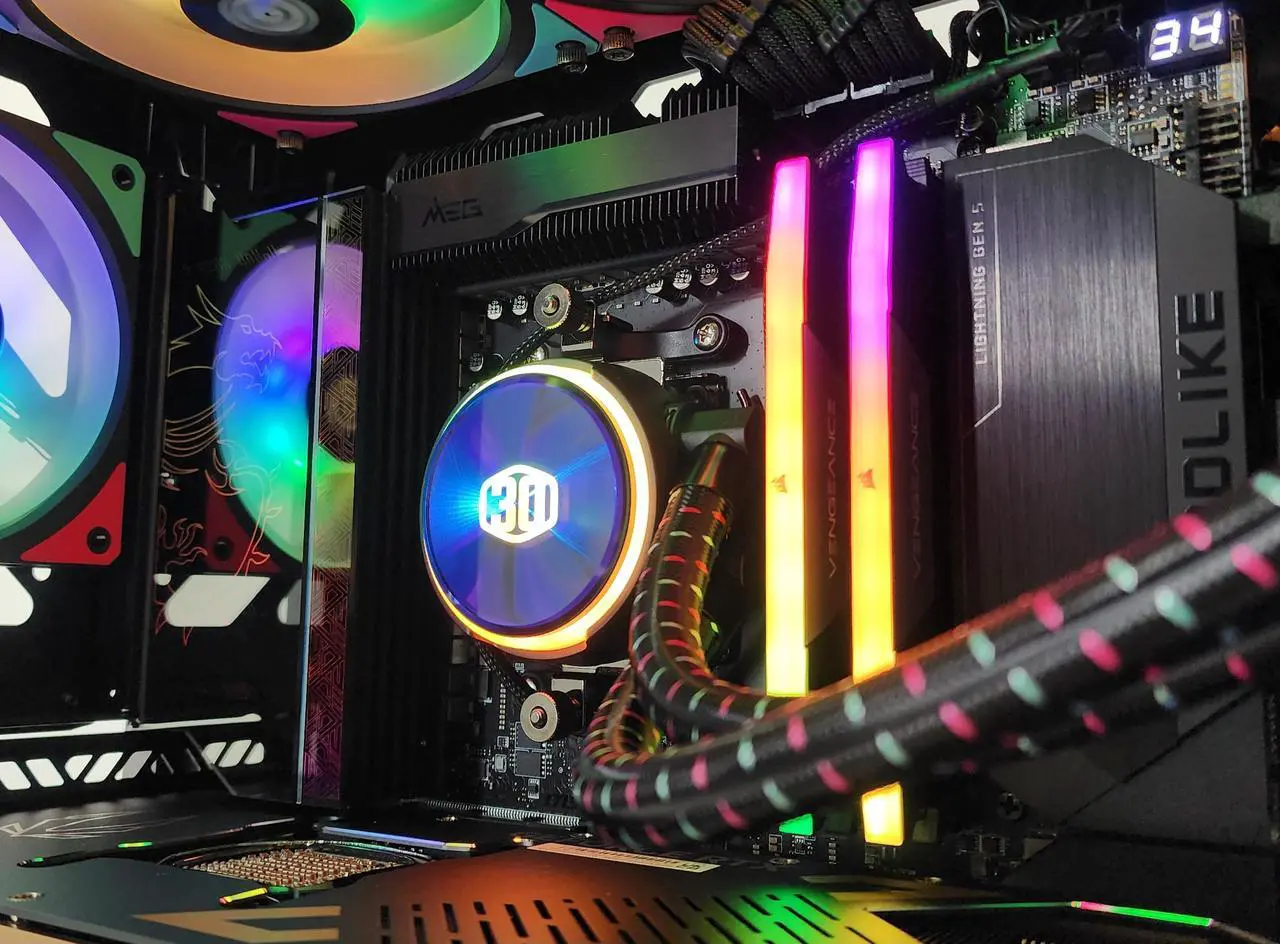 Alt view image 2 of 5 - Gaming PC Ryzen 9 9950X3D 96GB RAM 4TB SSD RTX 5090 32GB Windows 11 Computer