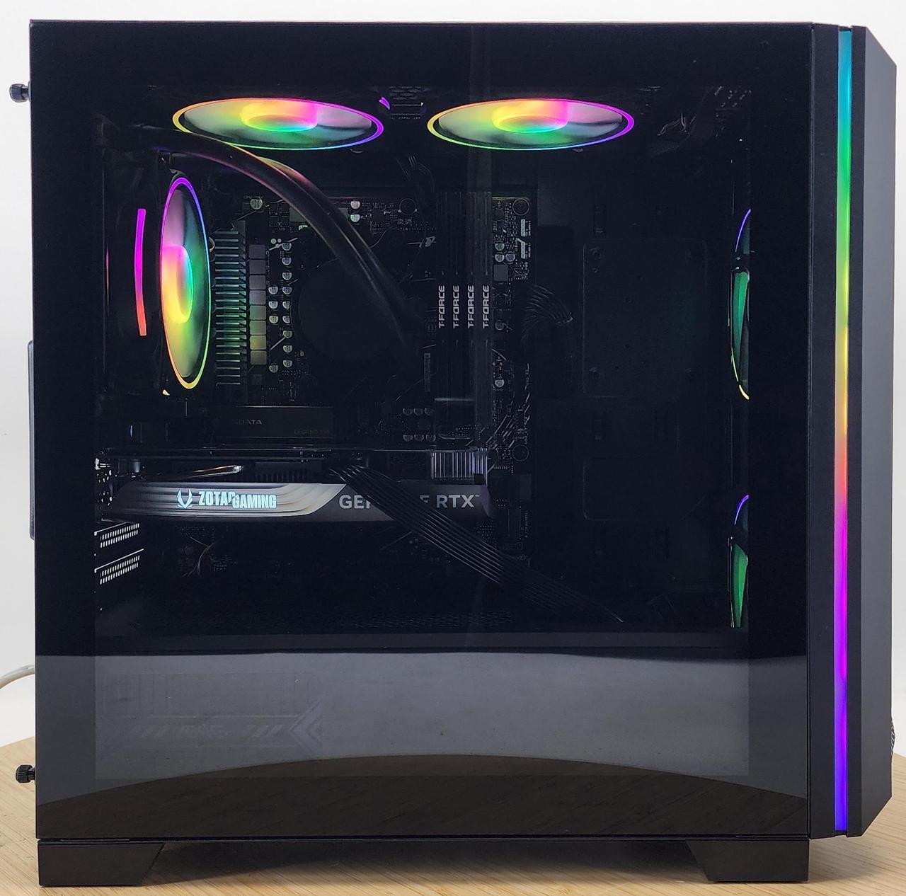 Alt view image 4 of 7 - Gaming PC Ryzen 5 8400F 32GB RAM 1TB SSD RTX 4060 8GB Windows 11 Computer