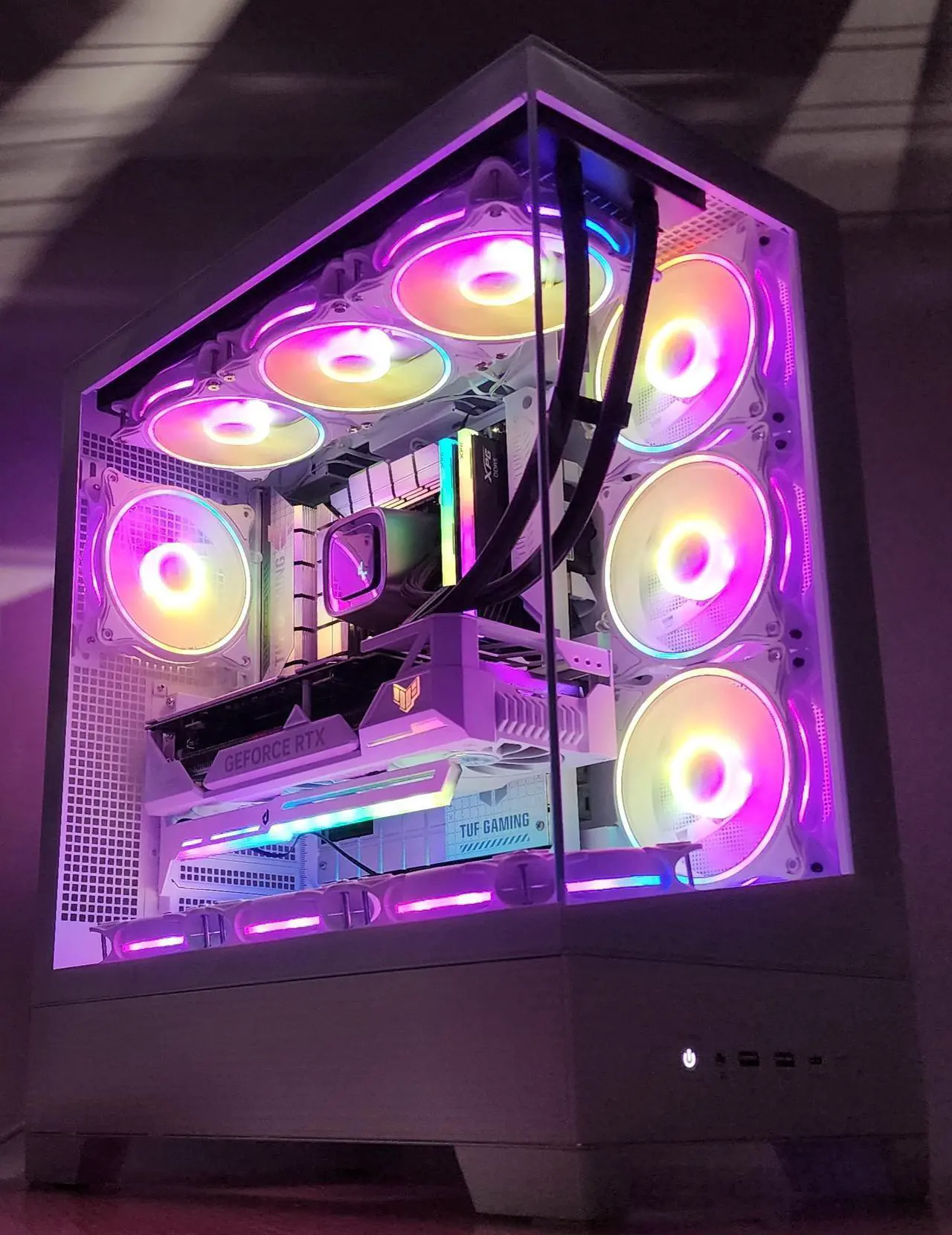 Alt view image 3 of 7 - Gaming PC i9-14900K 32GB RAM 1TB SSD RTX 4070 Ti SUPER 16GB Windows 11 Computer
