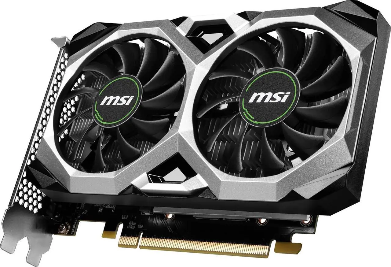 Alt view image 6 of 8 - MSI Ventus GeForce GTX 1650 4GB GDDR6 PCI Express 3.0 x16 ATX Video Card GTX 1650 D6 Ventus XS OCV3