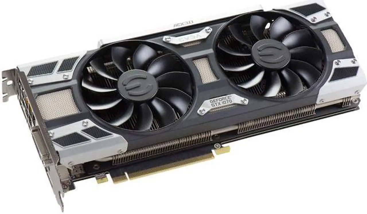 Main image of EVGA GeForce GTX 1070 8GB ACX 3 Black Edition LED GDDR5 Video Graphics Card GPU