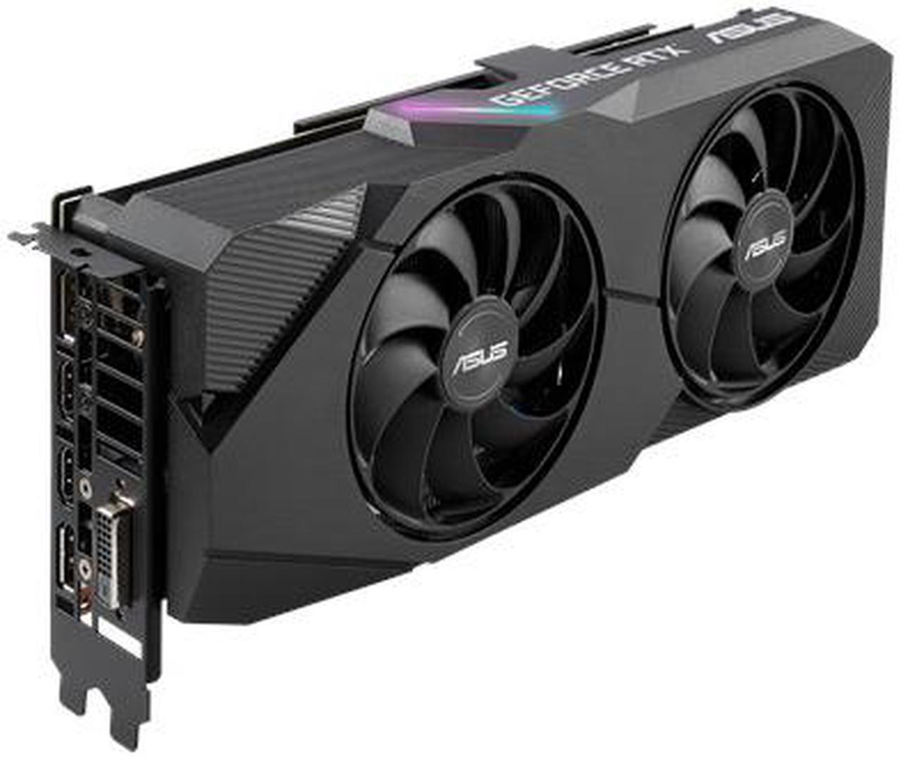 Alt view image 4 of 5 - ASUS GeForce RTX 2060 SUPER EVO 8GB OC V2 LED GDDR6 Video Graphics Card GPU DUAL-RTX2060S-O8G-EVO-V2
