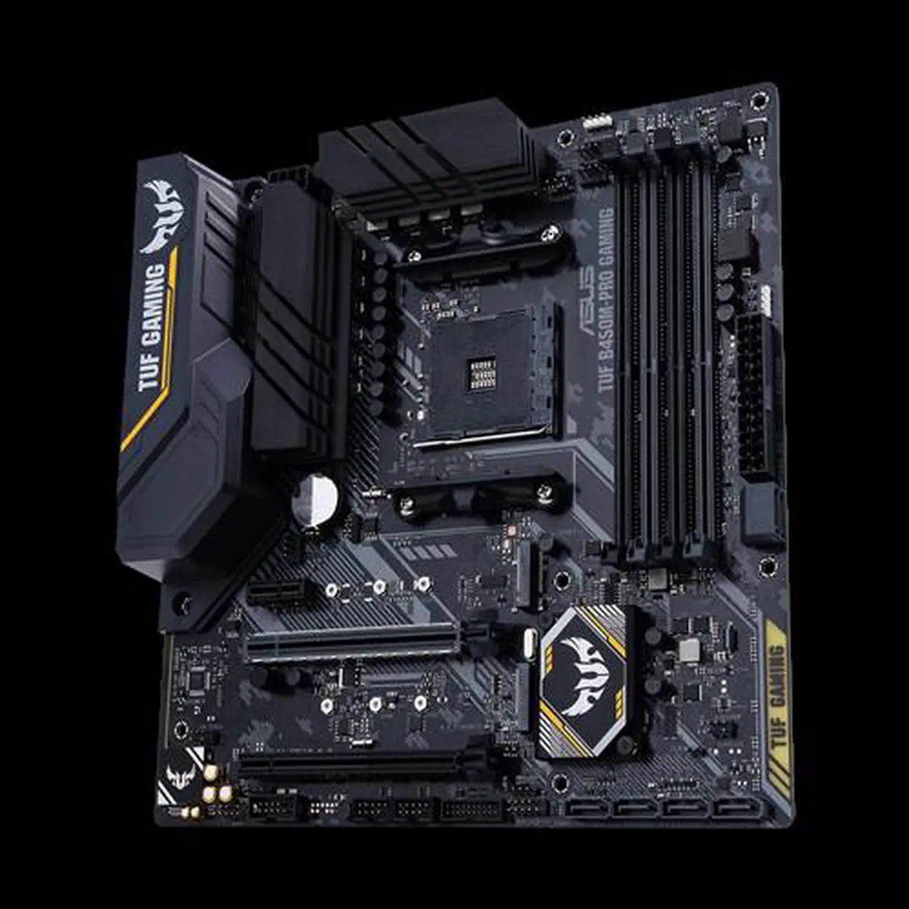 Alt view image 4 of 5 - ASUS TUF B450M-PRO GAMING AMD Socket B450 AM4 MicroATX M.2 Desktop Motherboard B