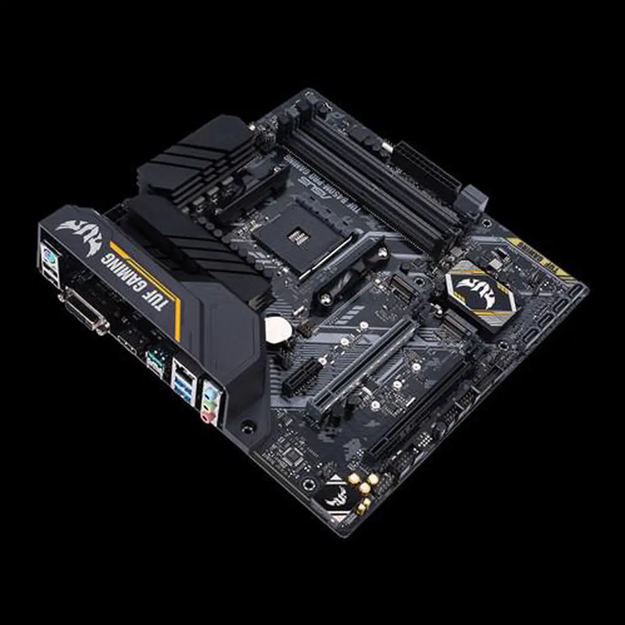 Alt view image 3 of 5 - ASUS TUF B450M-PRO GAMING AMD Socket B450 AM4 MicroATX M.2 Desktop Motherboard B