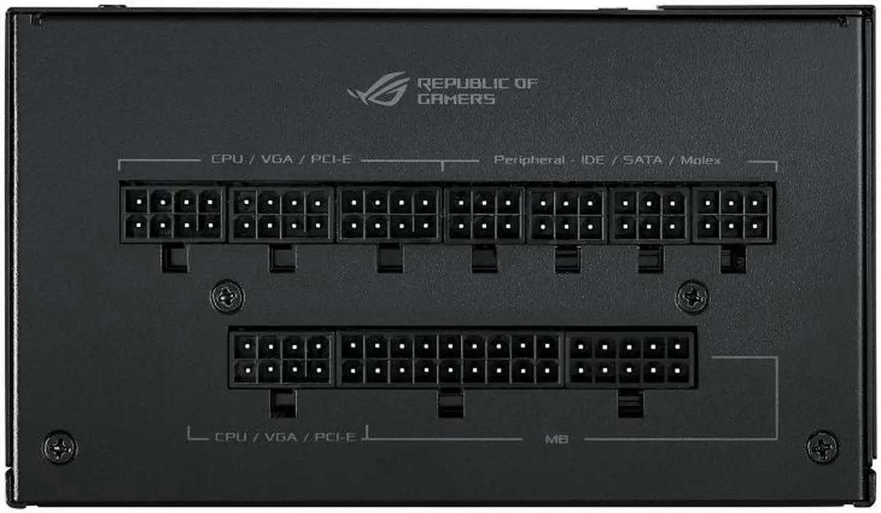 Alt view image 6 of 6 - ASUS ROG Strix 750G ROG-STRIX-750G Fully Modular 80+ Gold 750W ATX Power Supply