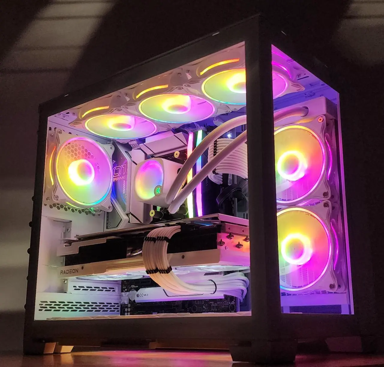 Alt view image 3 of 4 - Gaming PC Ryzen 7 9800X3D 32GB RAM 2TB SSD RX 7900 XTX 24GB Windows 11 Computer