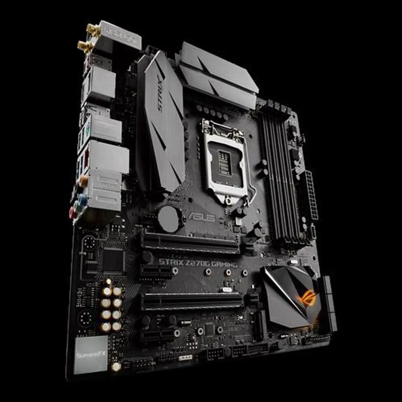 Alt view image 2 of 4 - ASUS ROG STRIX Z270G GAMING Z270 1151 mATX Gaming Motherboard M.2 RGB A