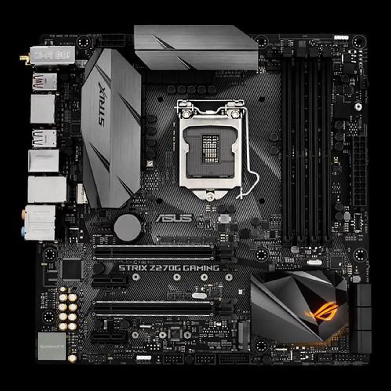 Main image of ASUS ROG STRIX Z270G GAMING Z270 1151 mATX Gaming Motherboard M.2 RGB A