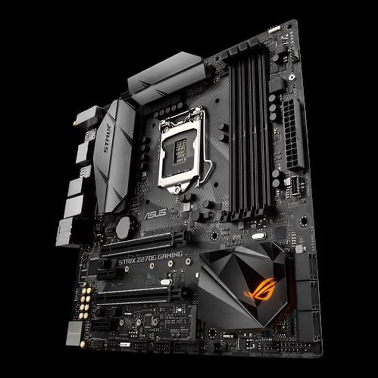 Alt view image 3 of 4 - ASUS ROG STRIX Z270G GAMING Z270 1151 mATX Gaming Motherboard M.2 RGB A